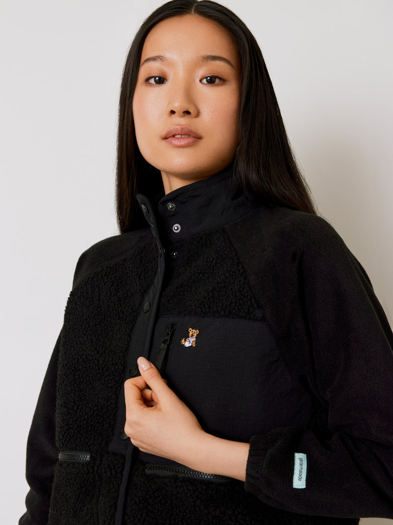 Chaleco Sherpa - Negro