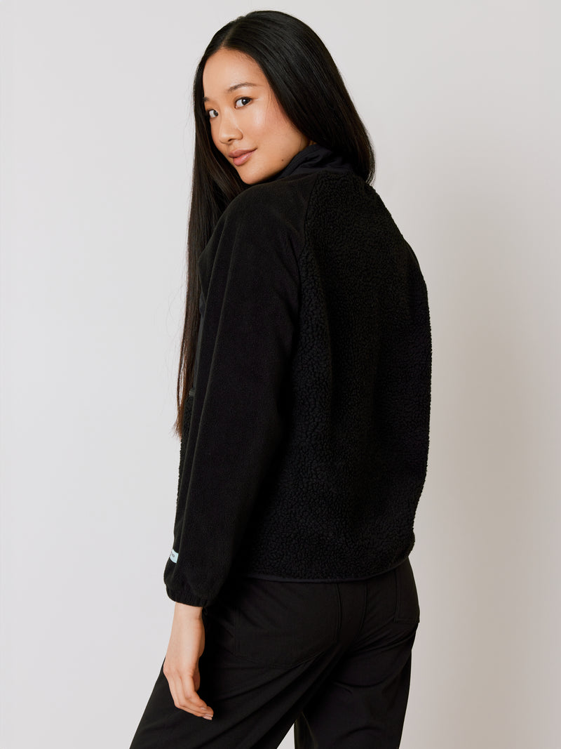 Chaleco Sherpa - Negro