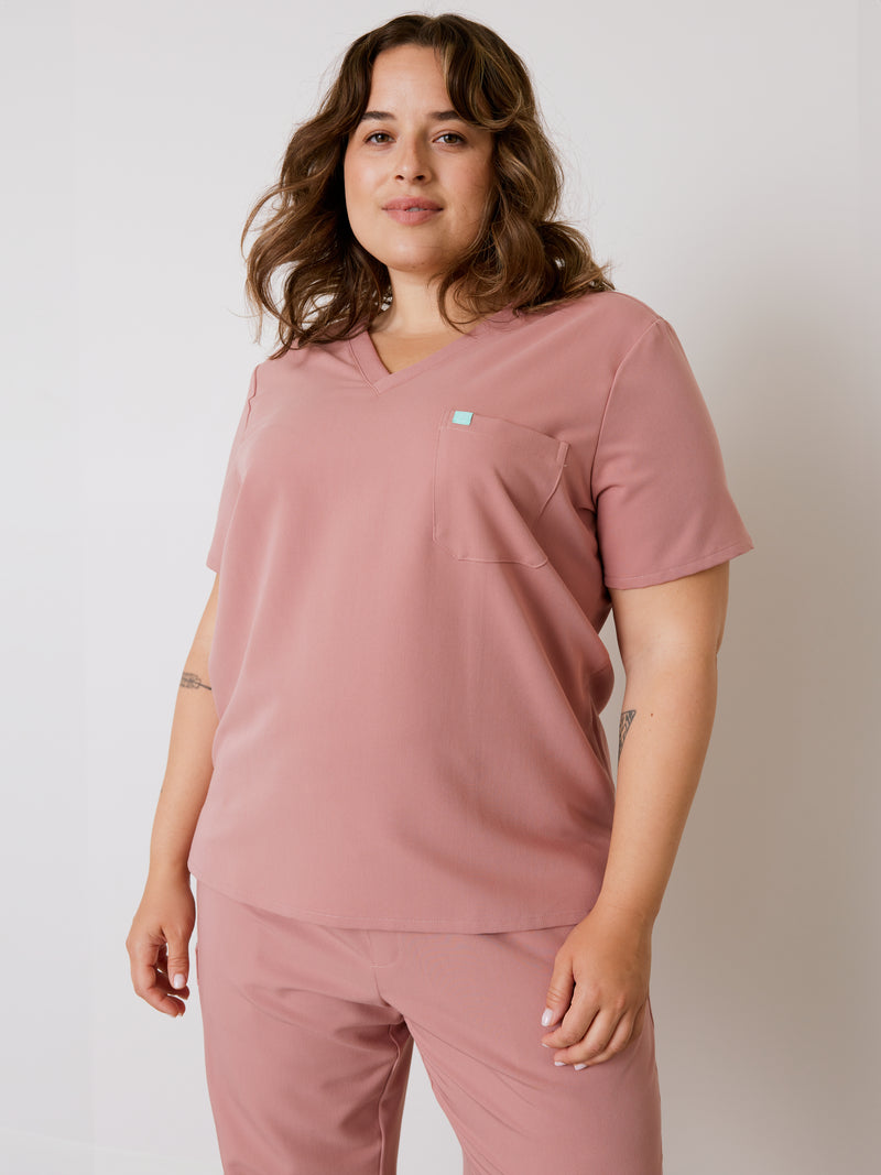 GABRIELLE RE-GARDE™ - RUBOR - Blusa médica de un bolsillo - SILVADUR™ - VENTA FINAL