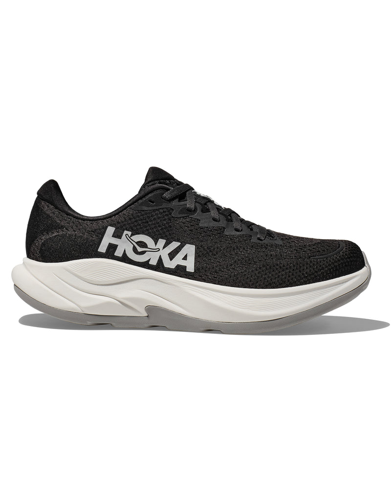 Hoka Rincon 4 para hombre, negro y blanco