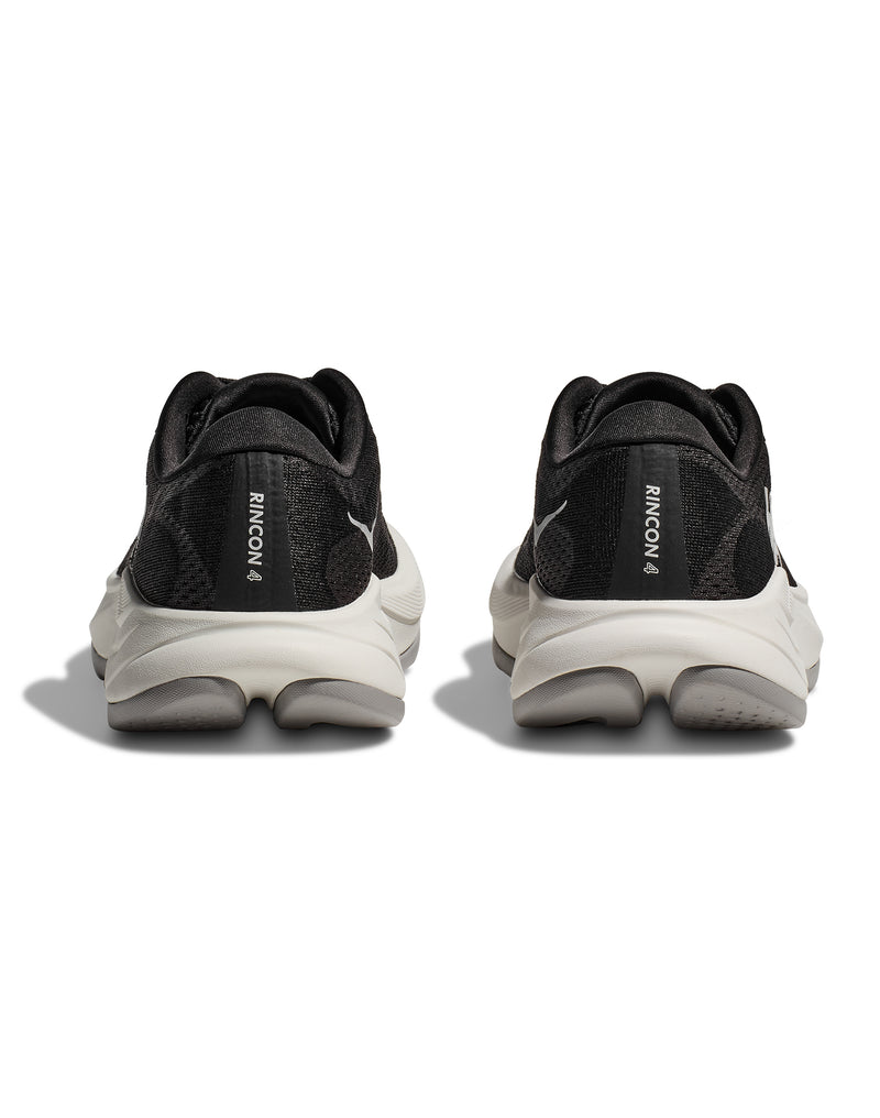 Hoka Rincon 4 para hombre, negro y blanco