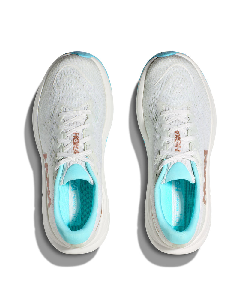 Hoka Rincon 4 Frost/Oro rosa para mujer