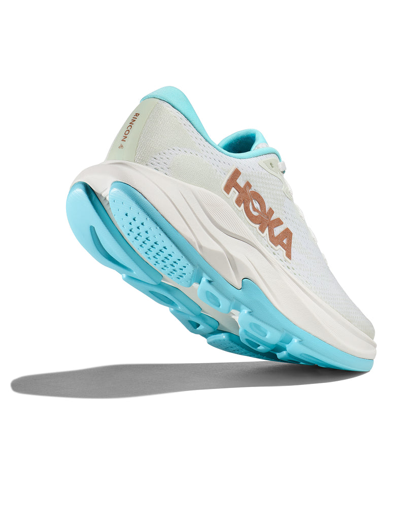 Hoka Rincon 4 Frost/Oro rosa para mujer