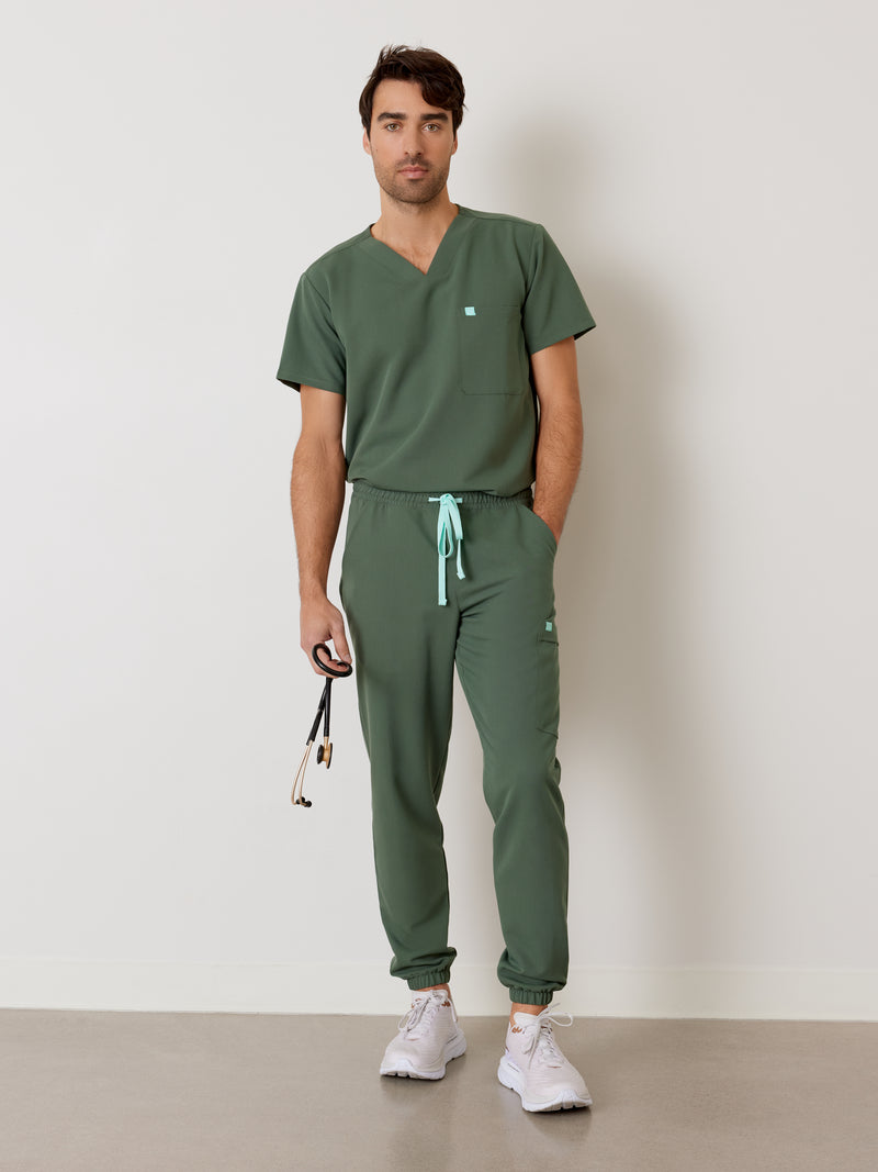 WILLIAM RE-GARDE™ - EUCALYPTUS - Men's Jogger Pants - SILVADUR™ - Final Sale