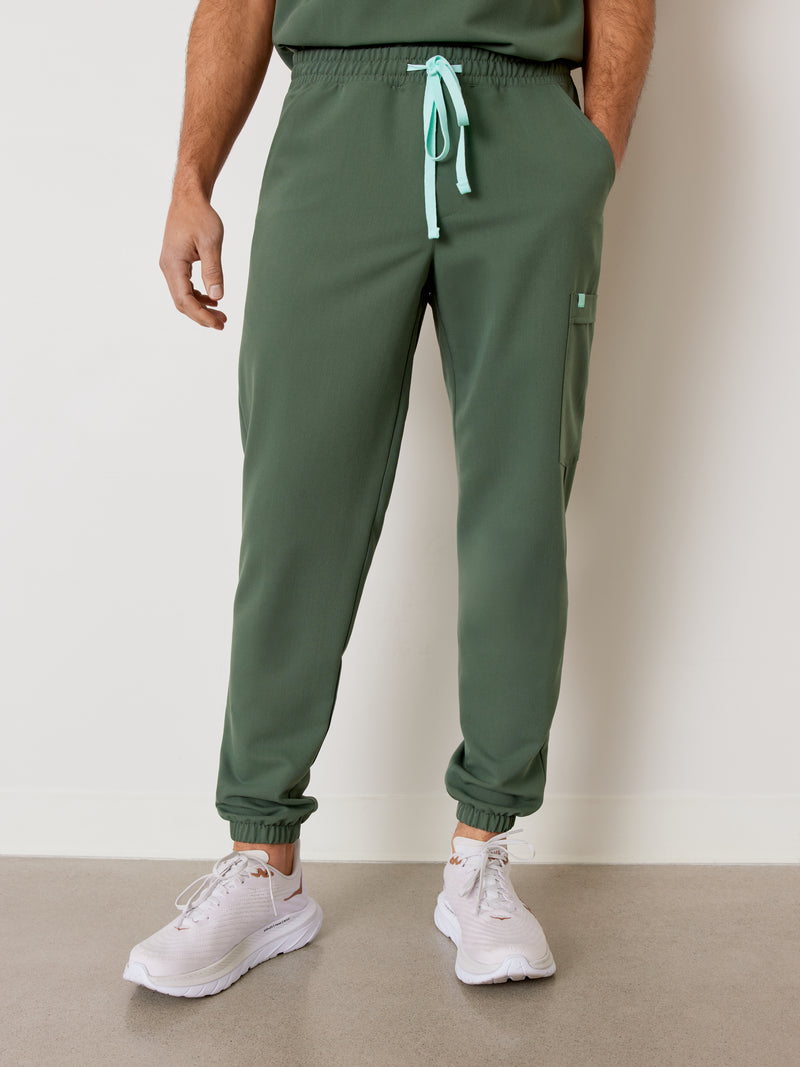 WILLIAM RE-GARDE™ - EUCALYPTUS - Men's Jogger Pants - SILVADUR™ - Final Sale