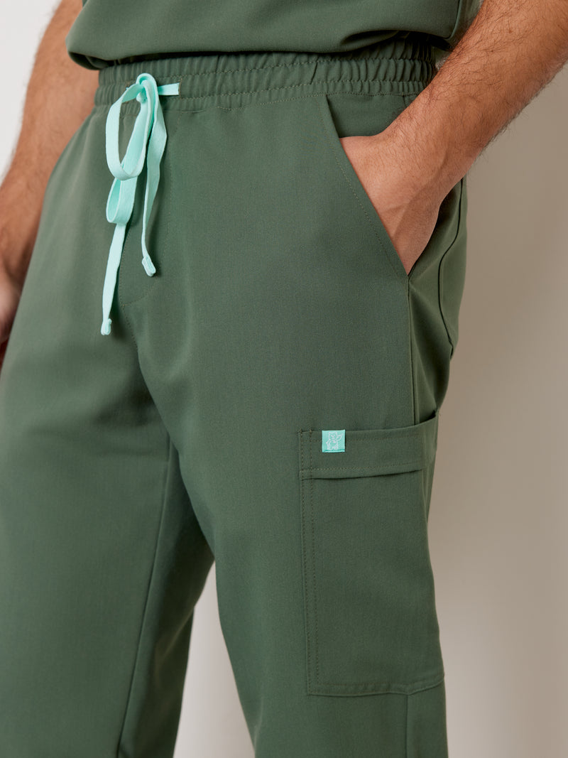WILLIAM RE-GARDE™ - EUCALYPTUS - Men's Jogger Pants - SILVADUR™ - Final Sale