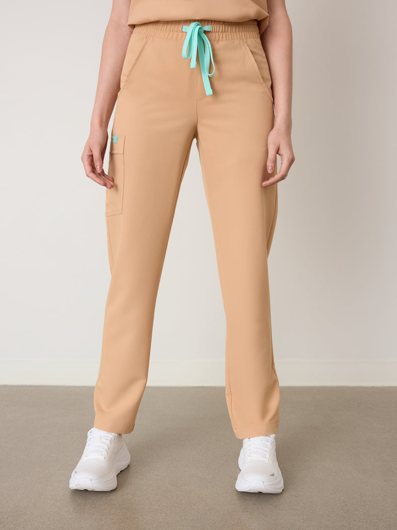 JULIETA RE-GARDE™ - SPICED EARTH - Pantalón médico de corte recto - SILVADUR™
