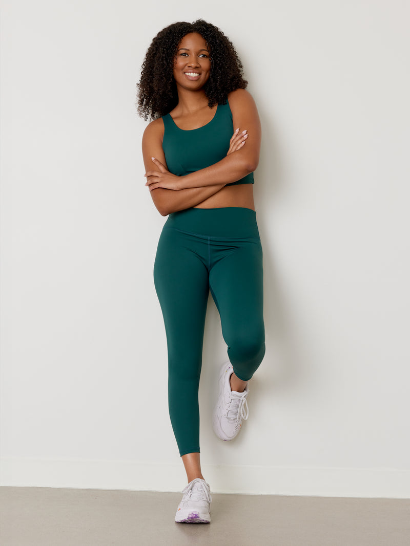 Legging 25" - Teal - Garde-Malade - FINAL SALE