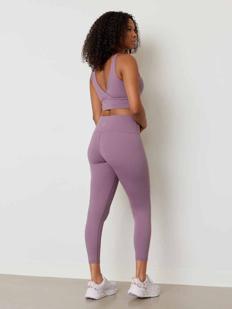 Legging 25" - Dusty Purple - Garde-Malade - FINAL SALE