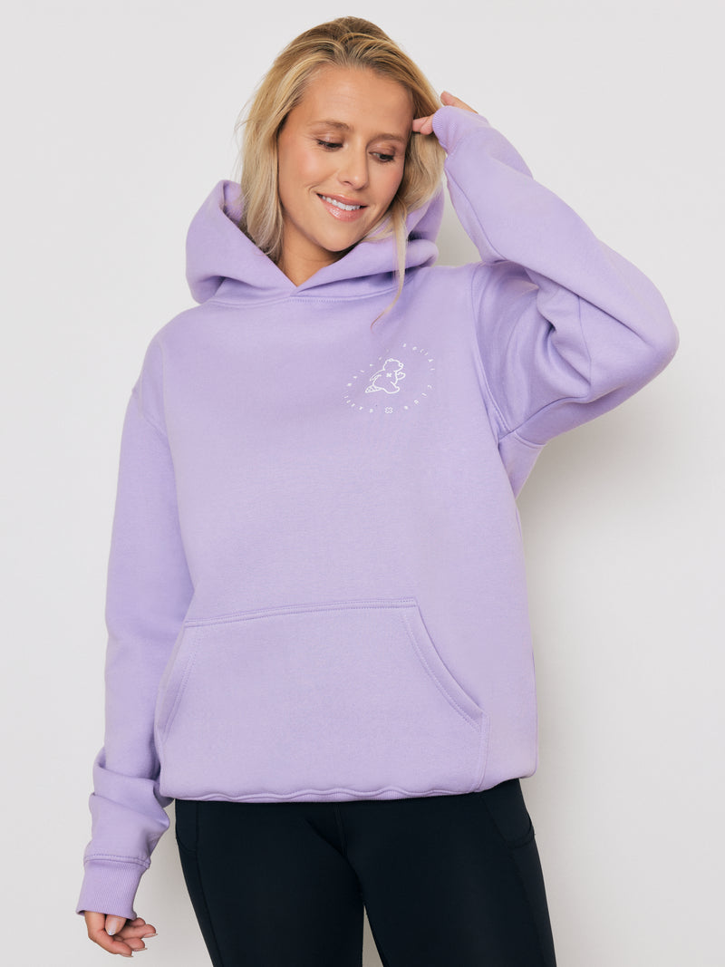 Premium Heavyweight Hoodie – Running Ted - Lavender - FINAL SALE