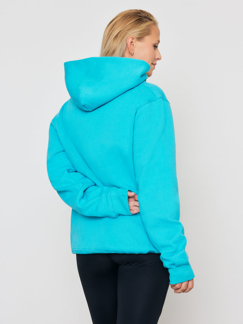 Premium Heavyweight Hoodie – Running Ted - Bali Blue - FINAL SALE