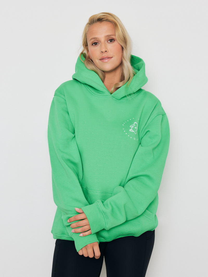 Premium Heavyweight Hoodie – Running Ted - Green - FINAL SALE