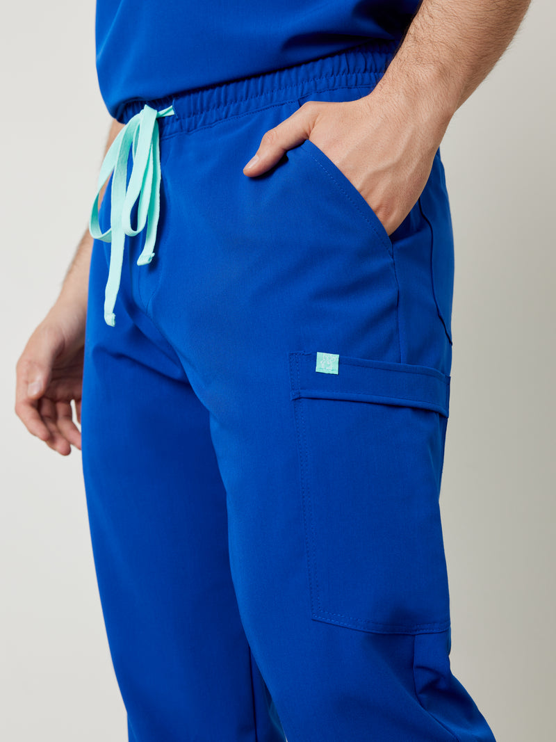 WILLIAM RE-GARDE™ - ROYAL BLUE - Men's Jogger Pants - SILVADUR™
