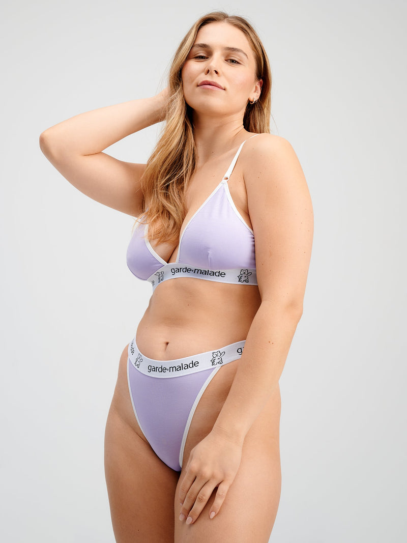 Bralette - LAVENDER - FINAL SALE