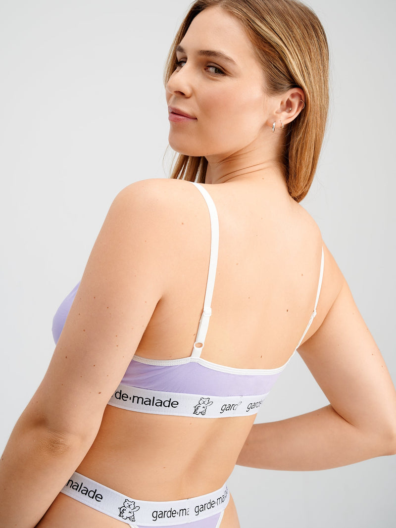 Bralette - LAVENDER - FINAL SALE