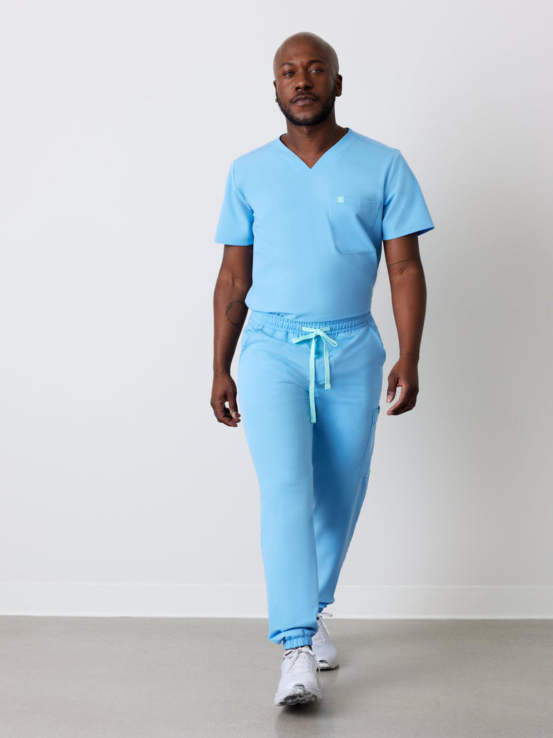 WILLIAM RE-GARDE™ - CLASSIC BLUE - Men's Jogger Pants - SILVADUR™