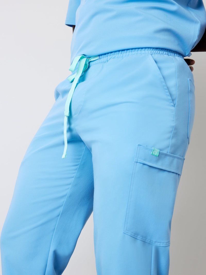 WILLIAM RE-GARDE™ - CLASSIC BLUE - Men's Jogger Pants - SILVADUR™