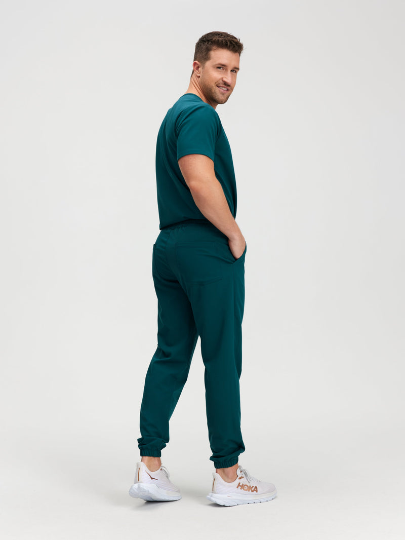 WILLIAM RE-GARDE™ - TEAL - Men's Jogger Pants - SILVADUR™