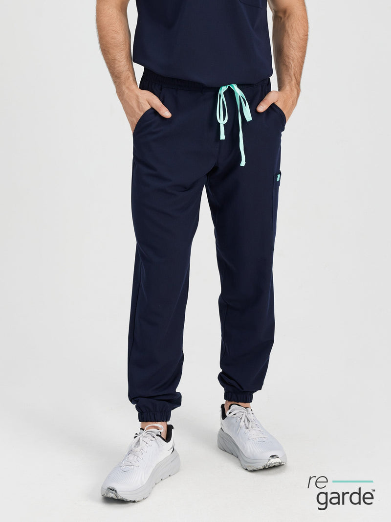 WILLIAM RE-GARDE™ - NAVY - Men's Jogger Pants - SILVADUR™