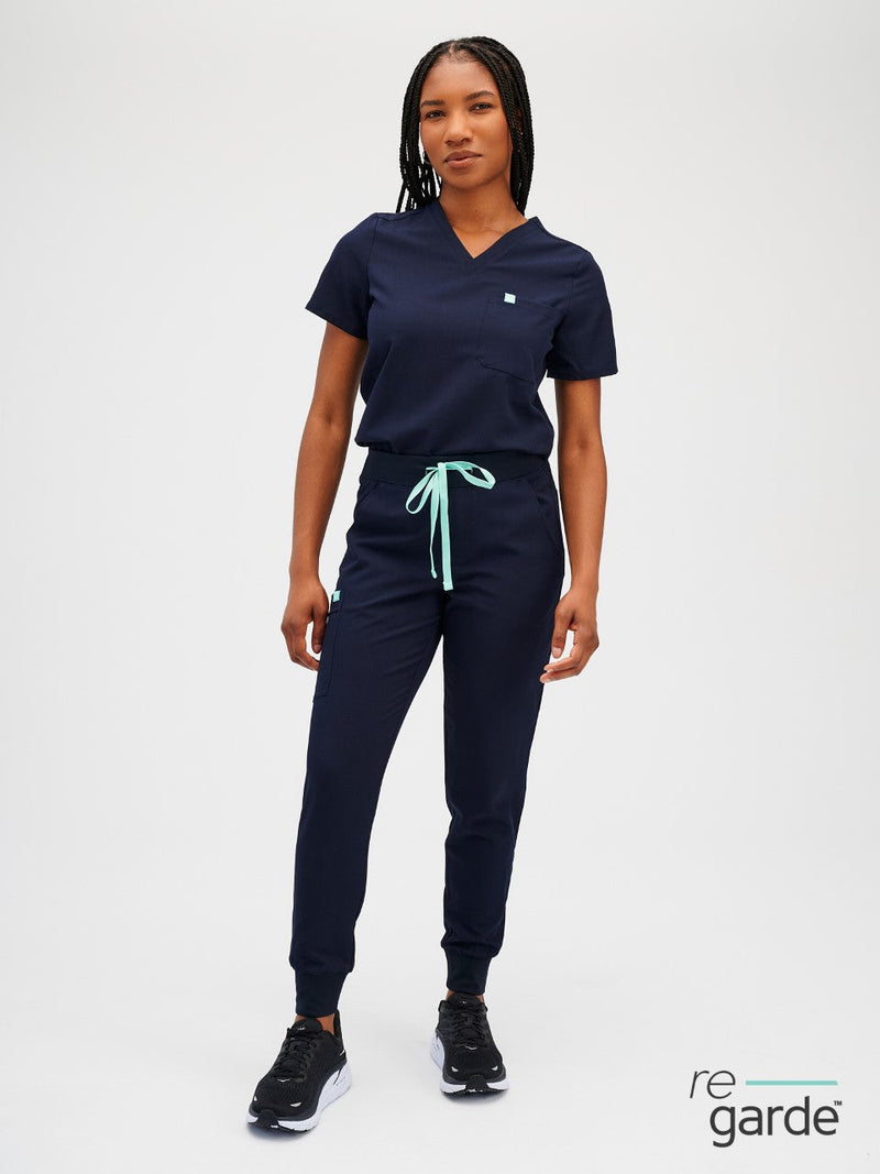 DEMI RE-GARDE™ - AZUL MARINO - Pantalón médico deportivo - SILVADUR™
