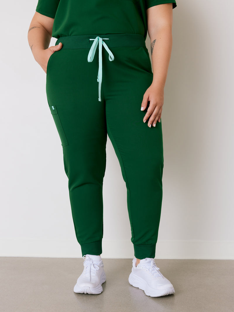 DEMI RE-GARDE™ - EDEN GREEN - Jogger Scrub Pants - SILVADUR™