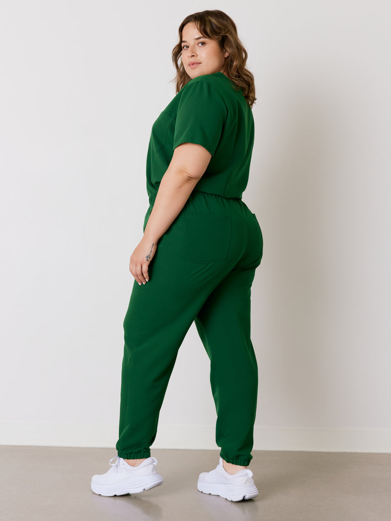 ROSIE RE-GARDE™ - EDEN GREEN - Jogger Scrub Pants - SILVADUR™