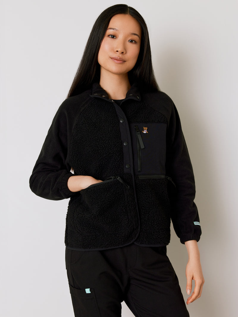 Sherpa Vest - Black