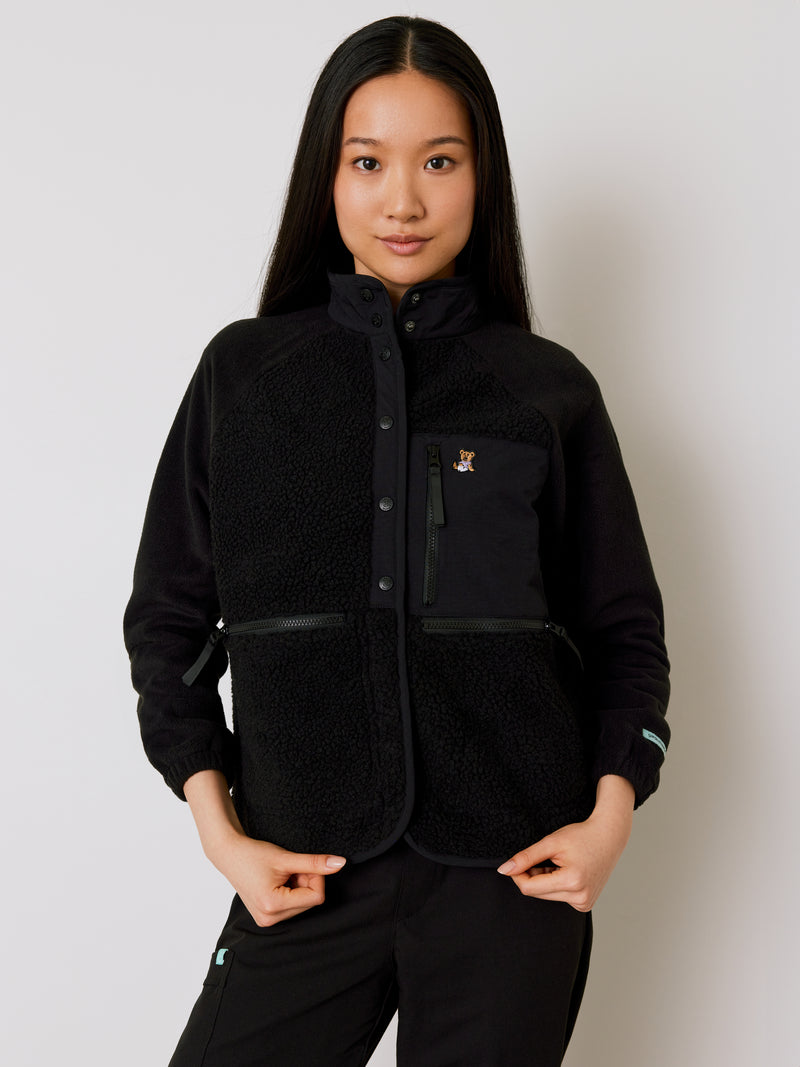 Sherpa Vest - Black