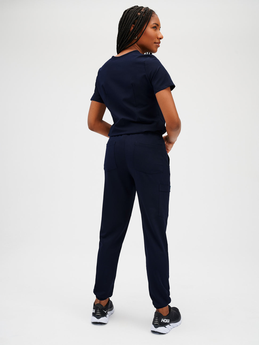 ROSIE RE-GARDE™ - NAVY - Jogger Scrub Pants - SILVADUR™ - Final Sale