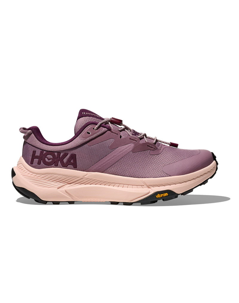 Women's Hoka Transport Classic Mauve / Dawn Light