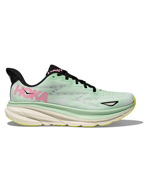 Women's Hoka Clifton 9 Mint Fluorite / Snow Melt