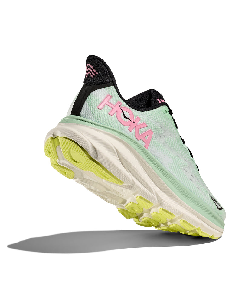 Women's Hoka Clifton 9 Mint Fluorite / Snow Melt