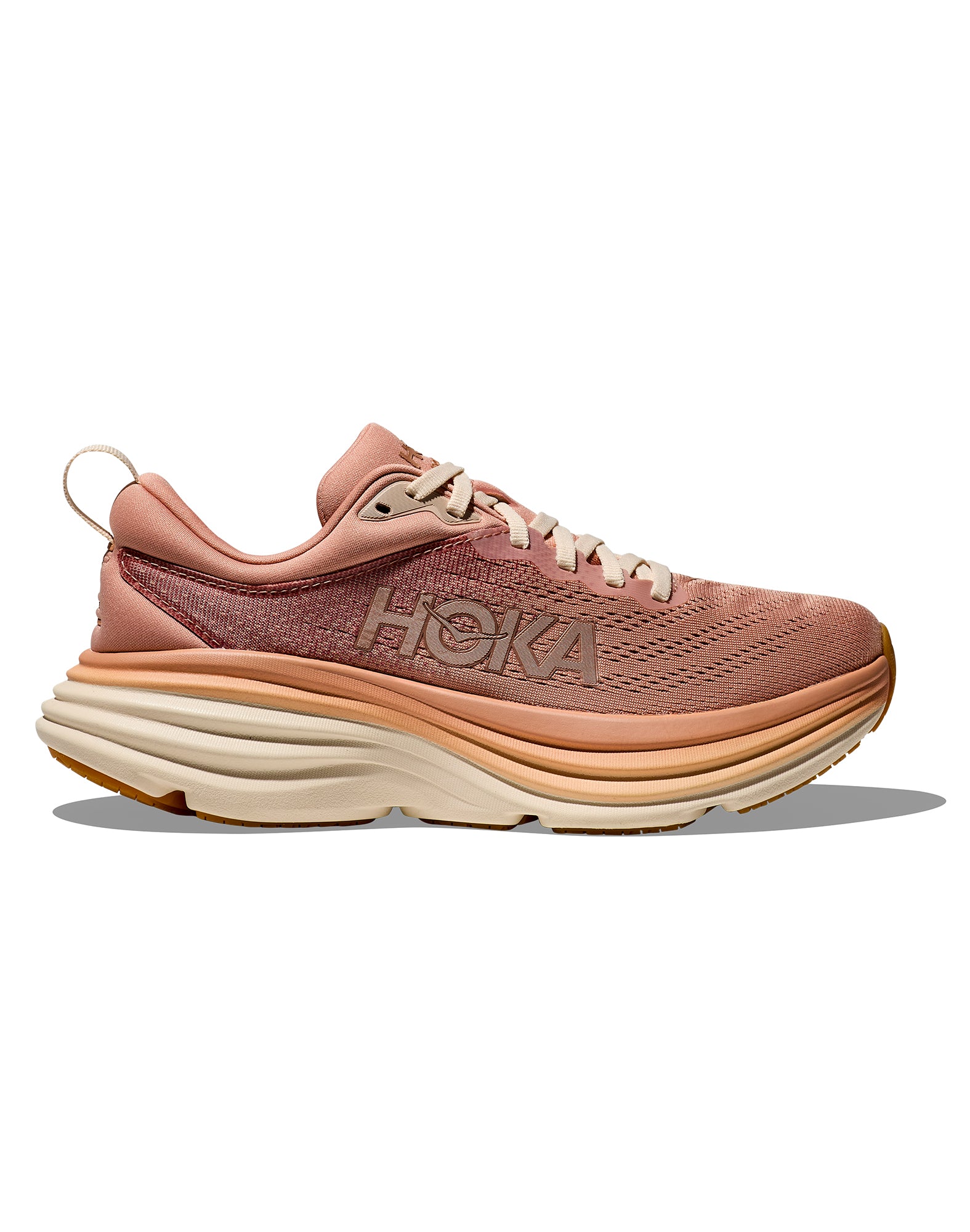 Women's Hoka Bondi 8 Sandstone / Cream USA