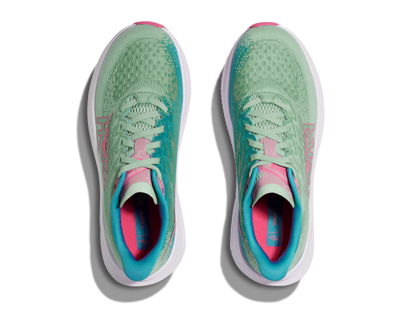 Women's Hoka Mach 6 Jadeite / Alpine Blue