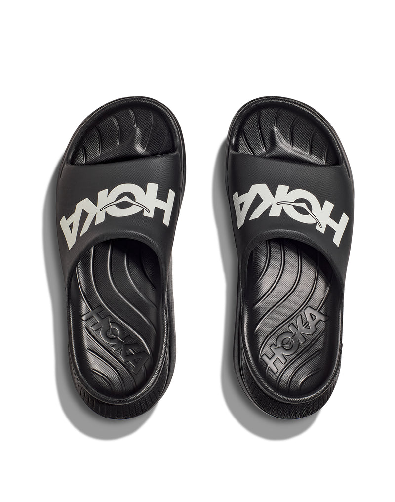 Hoka Ora Athletic Slide Unisexe Black / White