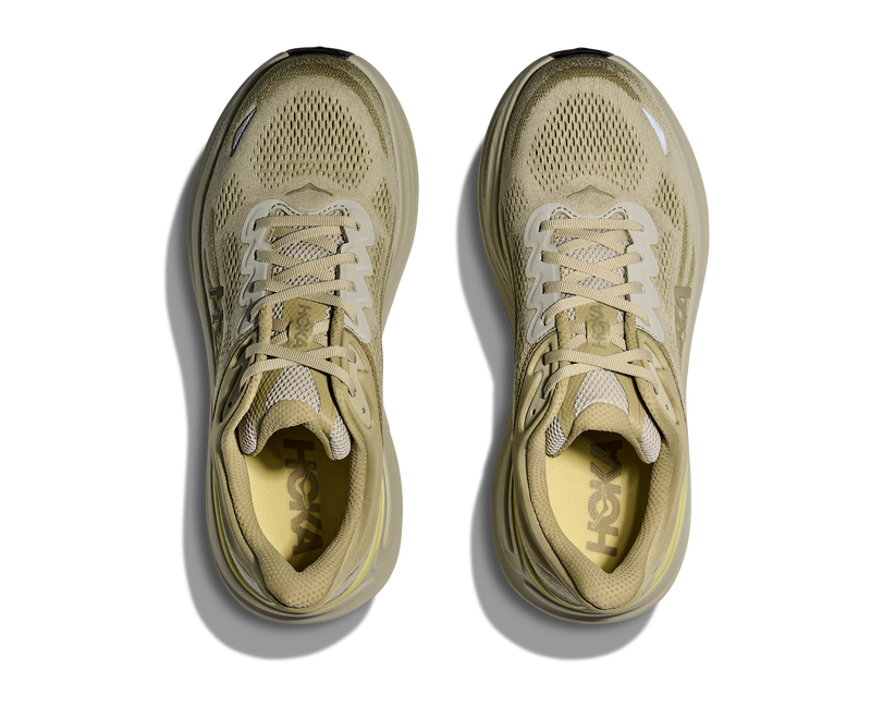 Men's Hoka Bondi 9 Grassland / Oyster Mushroom