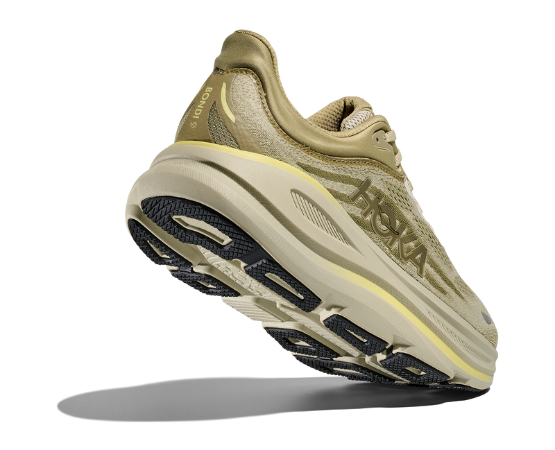 Men's Hoka Bondi 9 Grassland / Oyster Mushroom