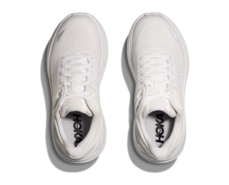 Men's Hoka Bondi 9 White / White