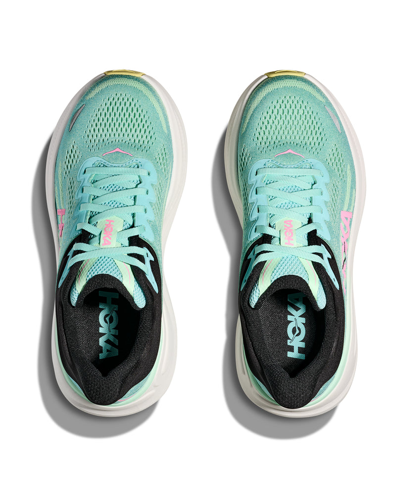 Women's Hoka Bondi 9 Blue Spark / Mint Fluorite