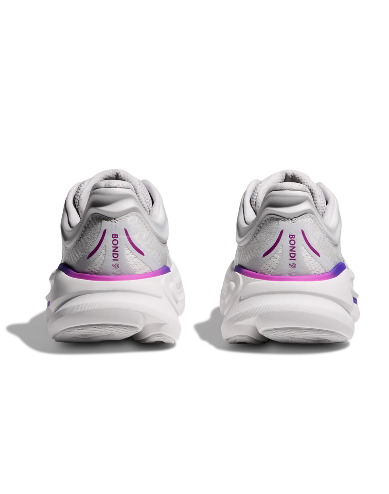 Women's Hoka Bondi 9 Cosmic Grey / White