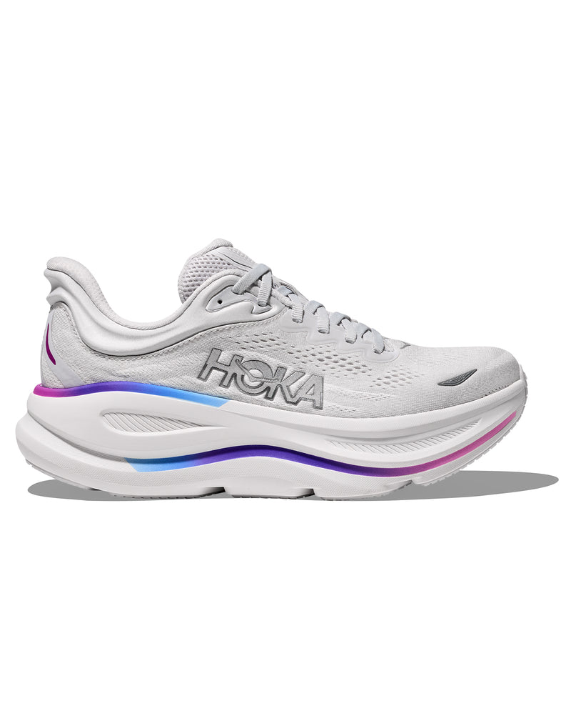 Women's Hoka Bondi 9 Cosmic Grey / White