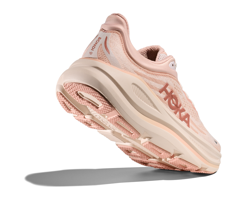 Women's Hoka Bondi 9 Rose Latte / Rose Cream