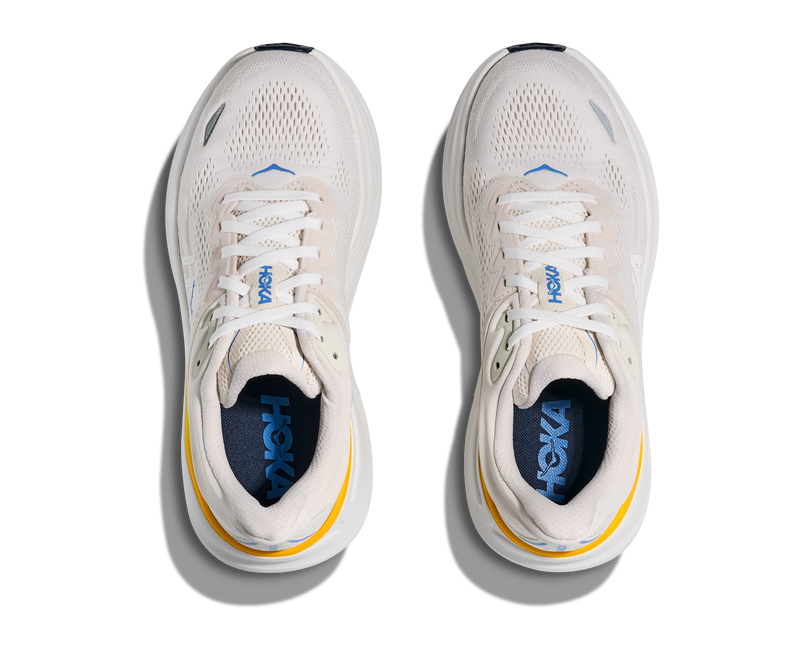 Women's Hoka Bondi 9 White / Grout