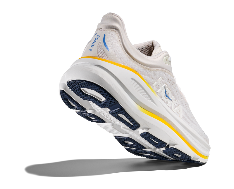 Women's Hoka Bondi 9 White / Grout