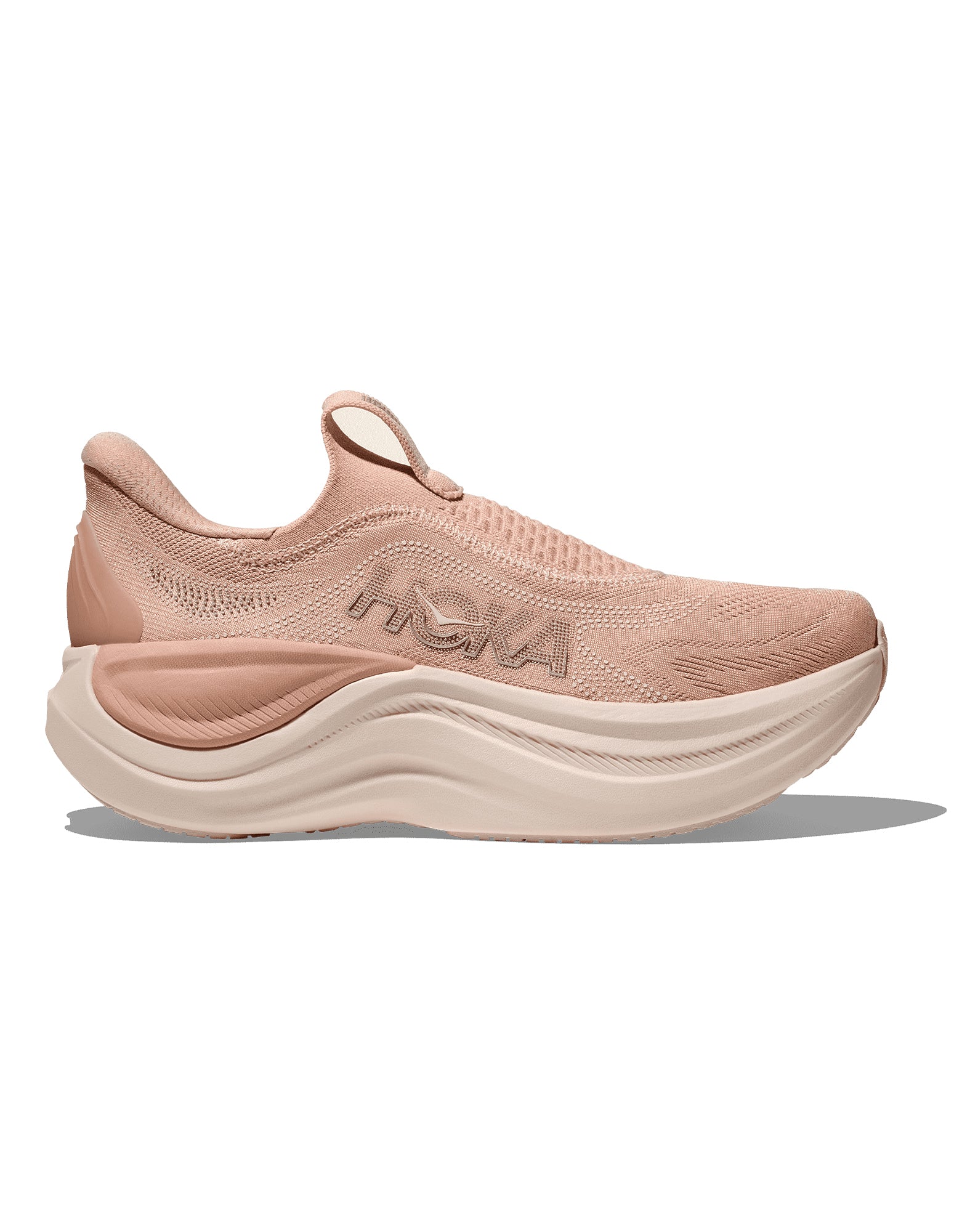 Women's Hoka Skyward Laceless Rose Latte / Rose Cream USA