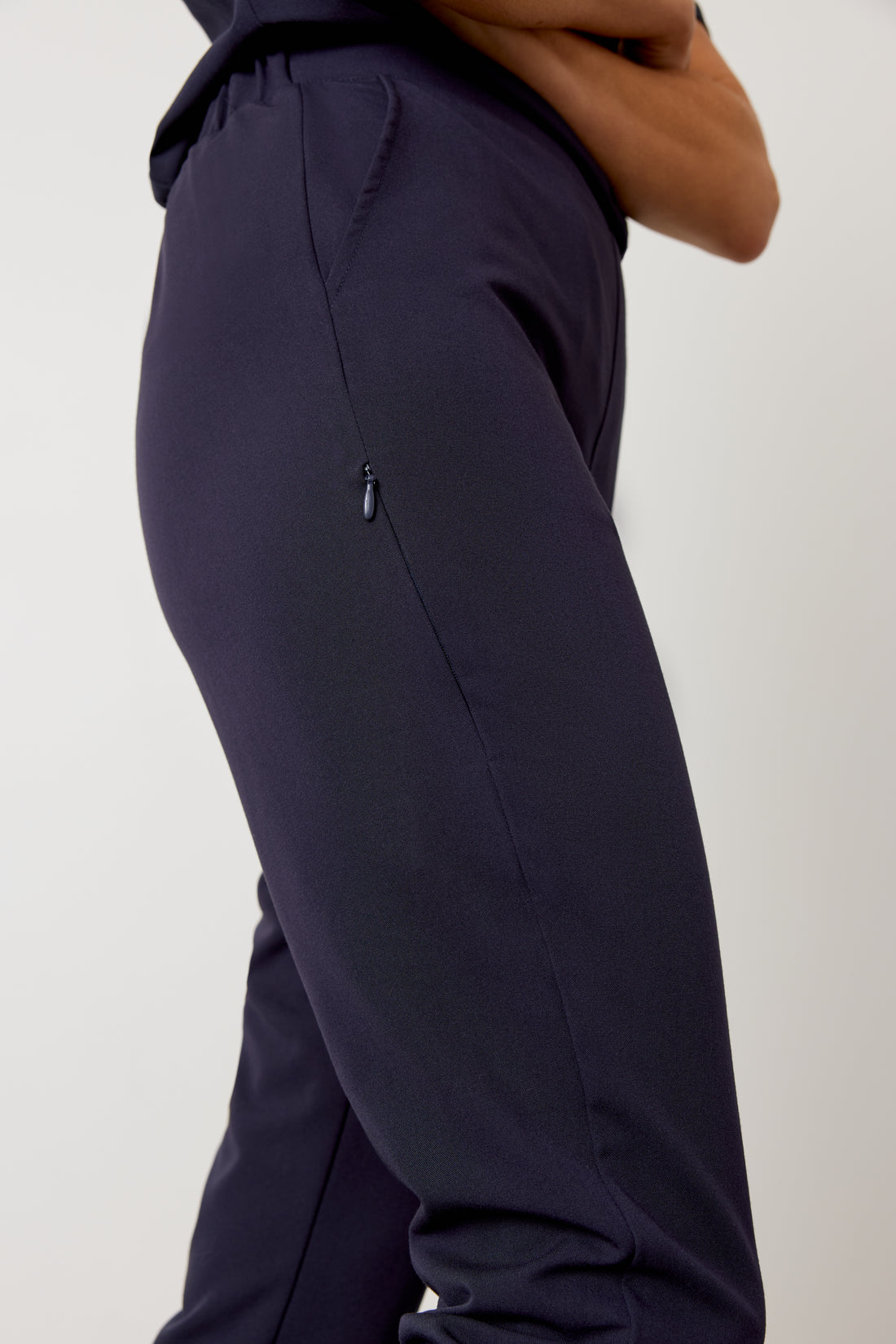 EVA RE-GARDE™ - AZUL MARINO - Pantalón médico 7/8 - SILVADUR™