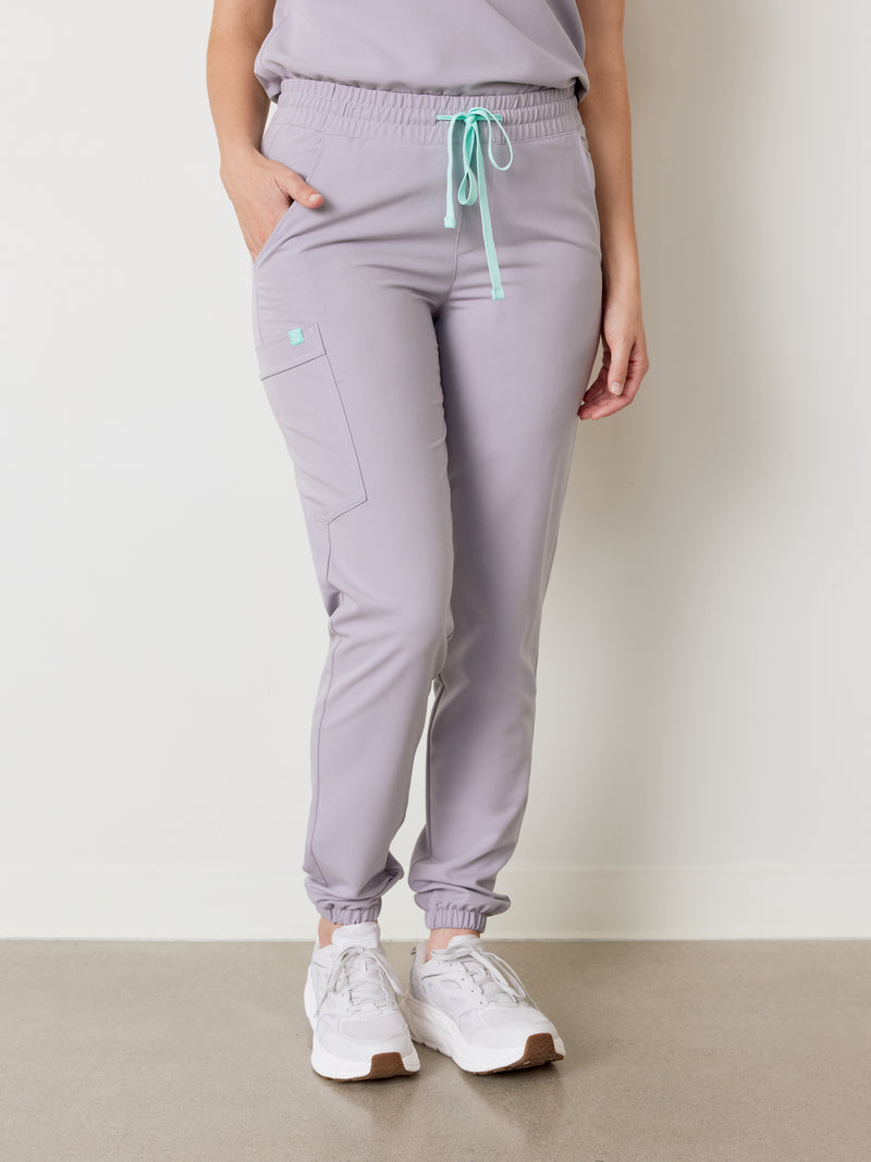 ROSIE RE-GARDE™ - PEARL - Jogger Scrub Pants - SILVADUR™