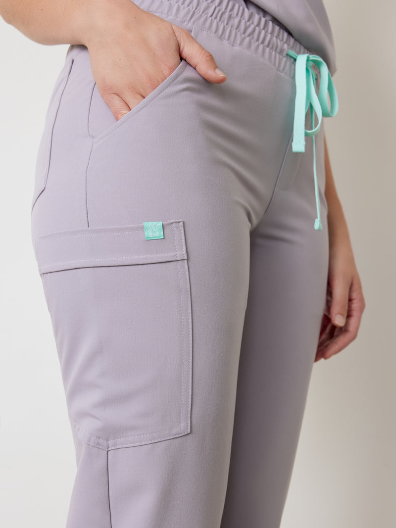 ROSIE RE-GARDE™ - PEARL - Jogger Scrub Pants - SILVADUR™