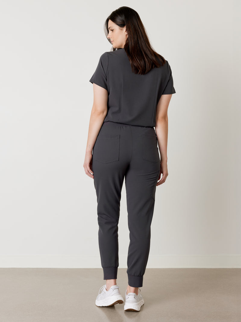 DEMI RE-GARDE™ - CHARCOAL - Jogger Scrub Pants