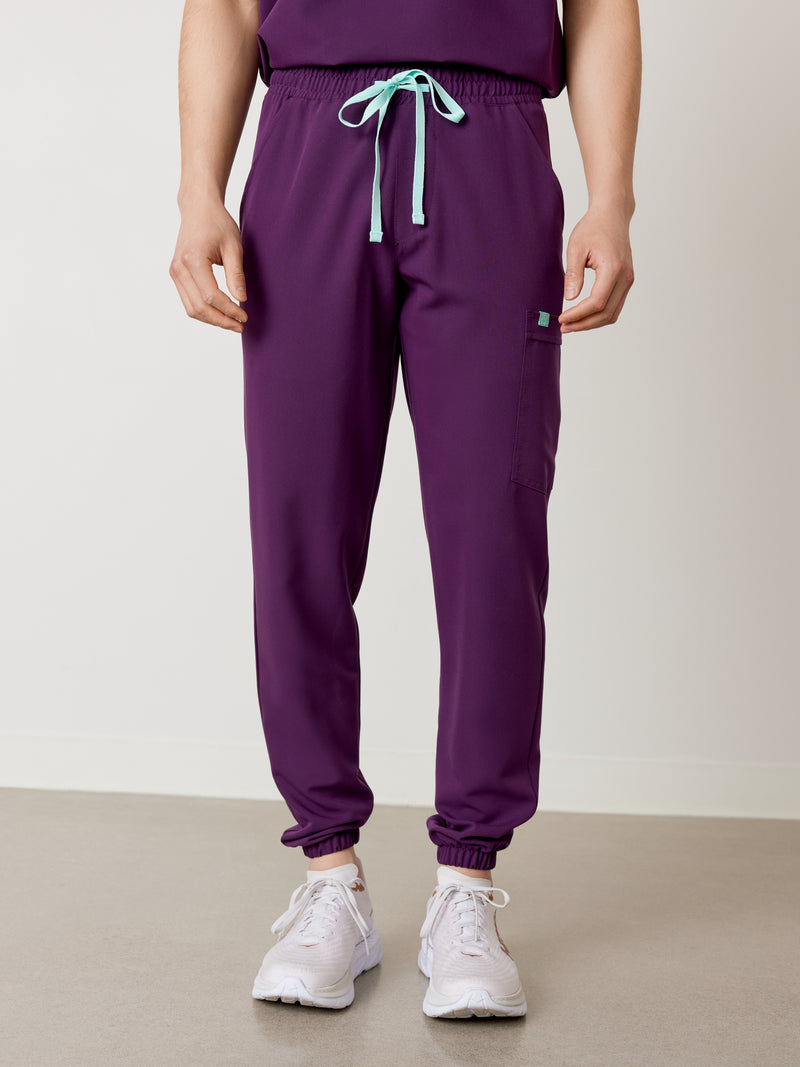 WILLIAM RE-GARDE™ - PLUM - Men's Jogger Pants - SILVADUR™